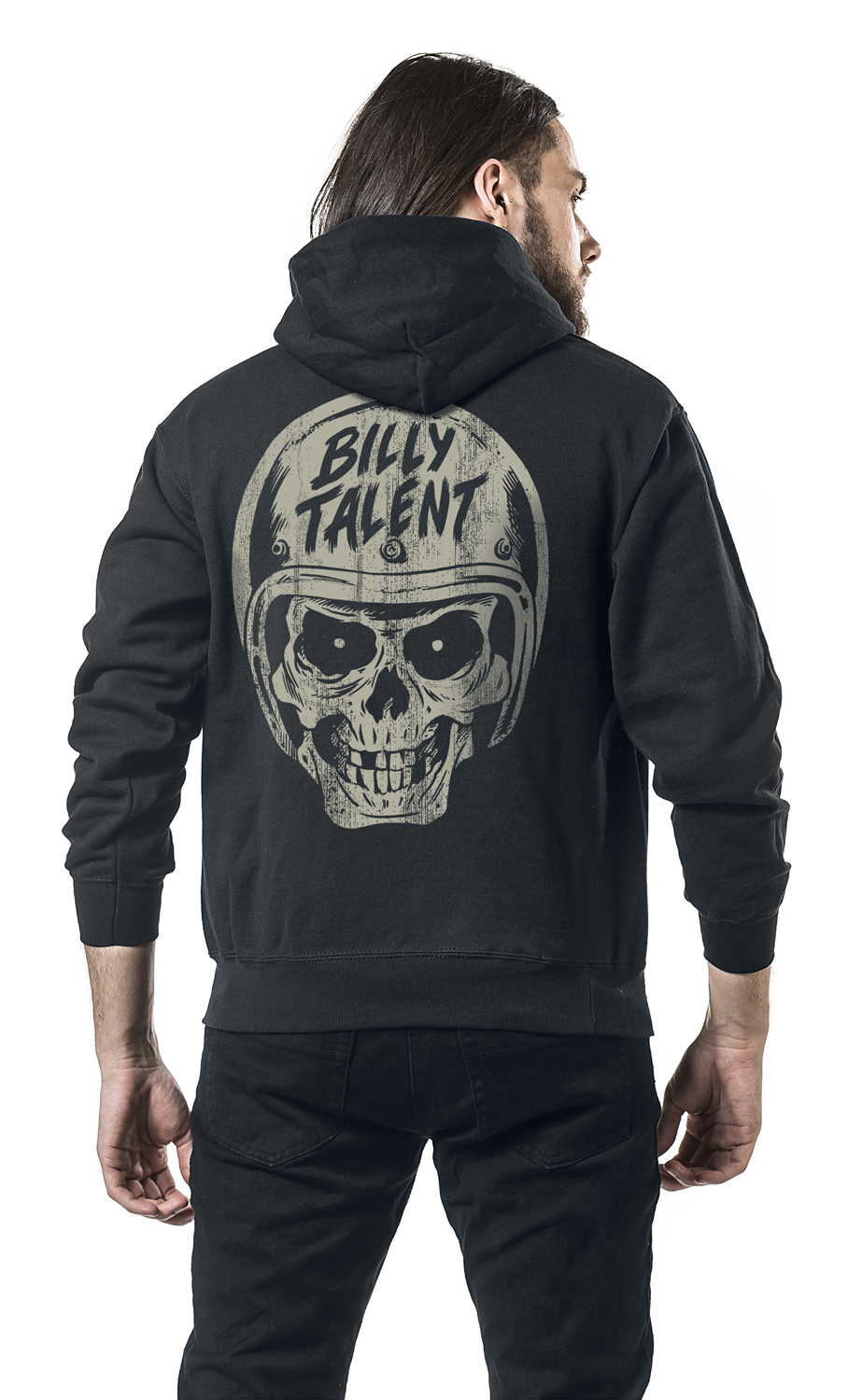 Billy Talent Crisis Of Faith Skull Kapuzenpullover schwarz - 29.10% Rabatt
