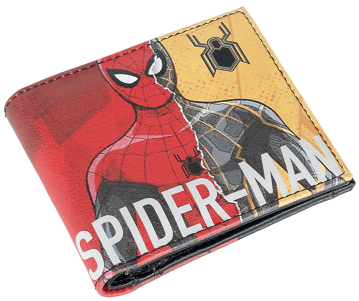 Image of Spider-Man Spider-Man - Bifold Geldbörse Geldbörse schwarz/rot/gelb