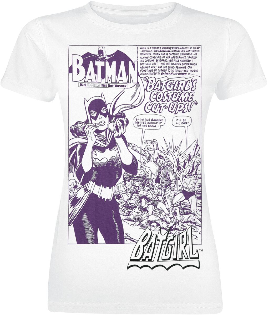 Image of Batman Gotham Knights - Bat Girl Girl-Shirt weiß