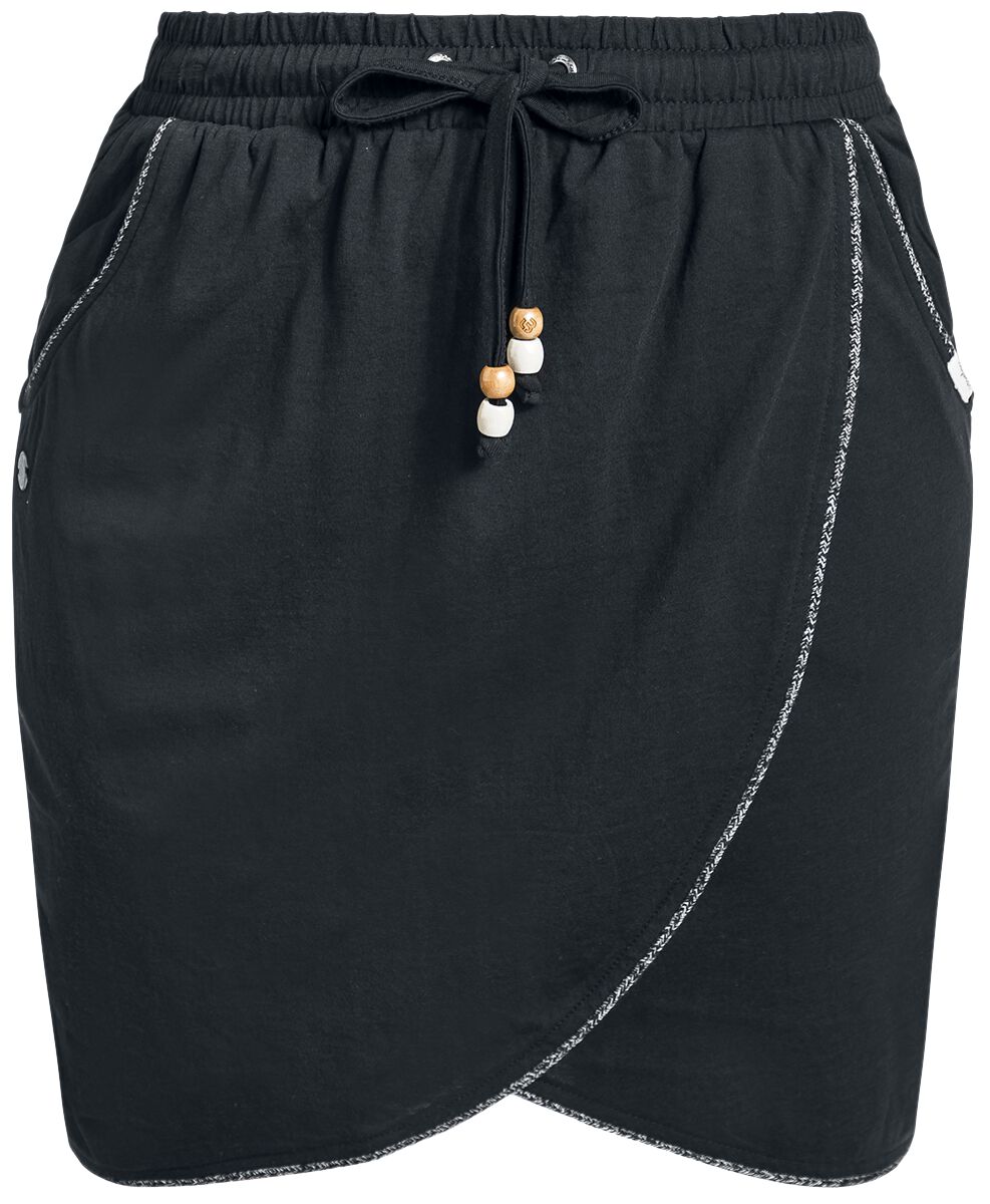 Ragwear Naila Medium-length skirt black