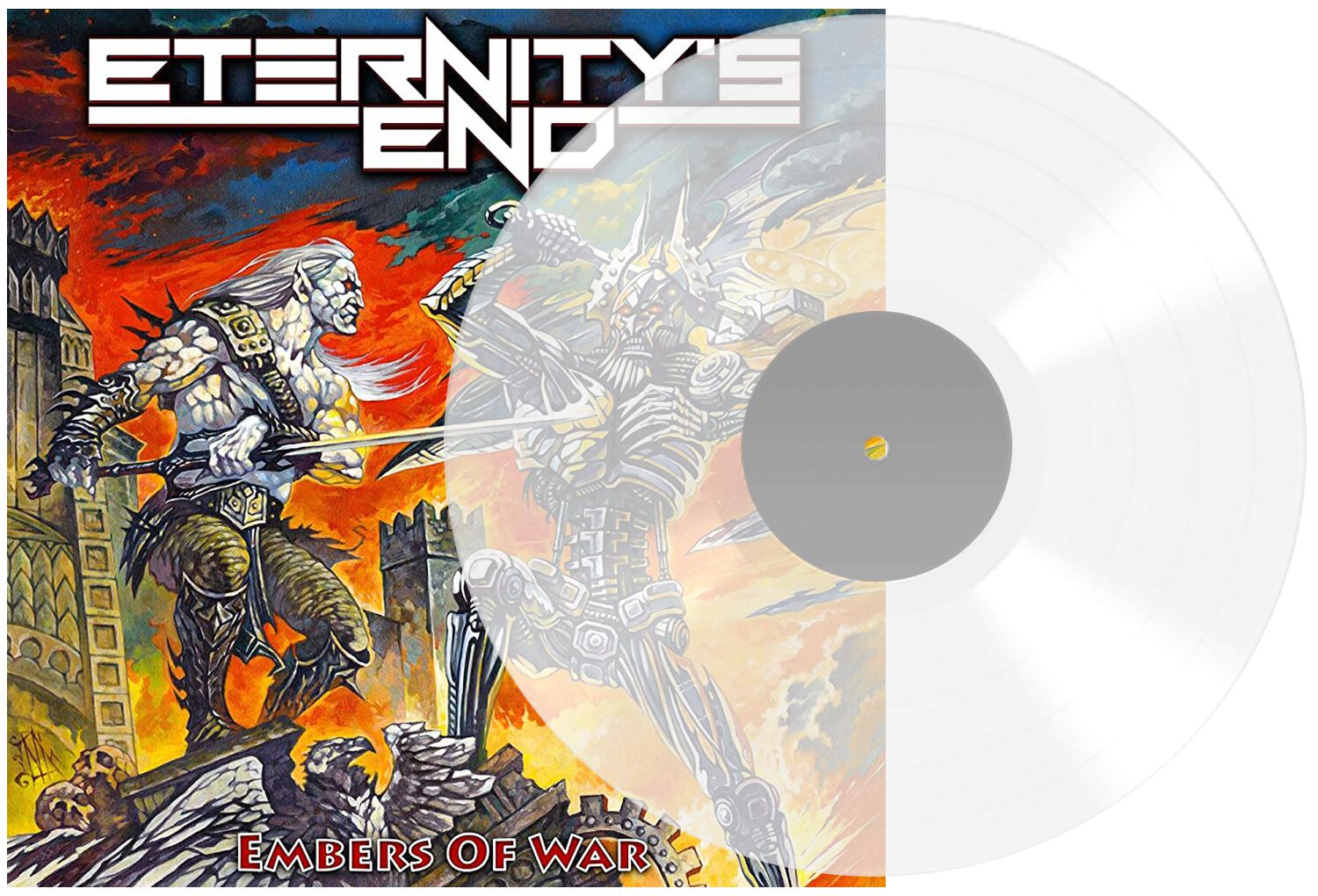 Image of Eternity's End Embers of war LP farbig
