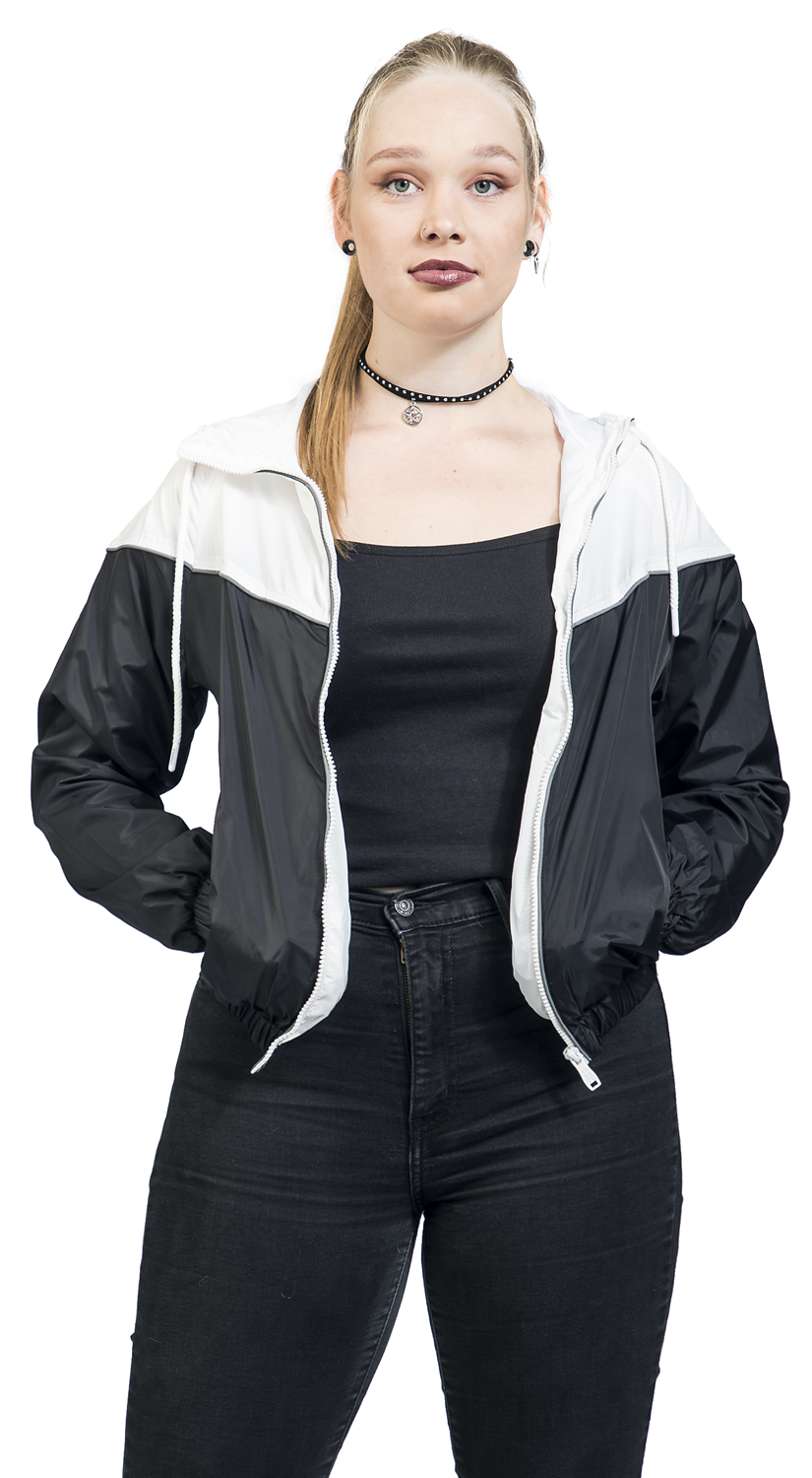 Lonsdale London SKERRAY Windbreaker schwarz weiß - 24.62% Rabatt