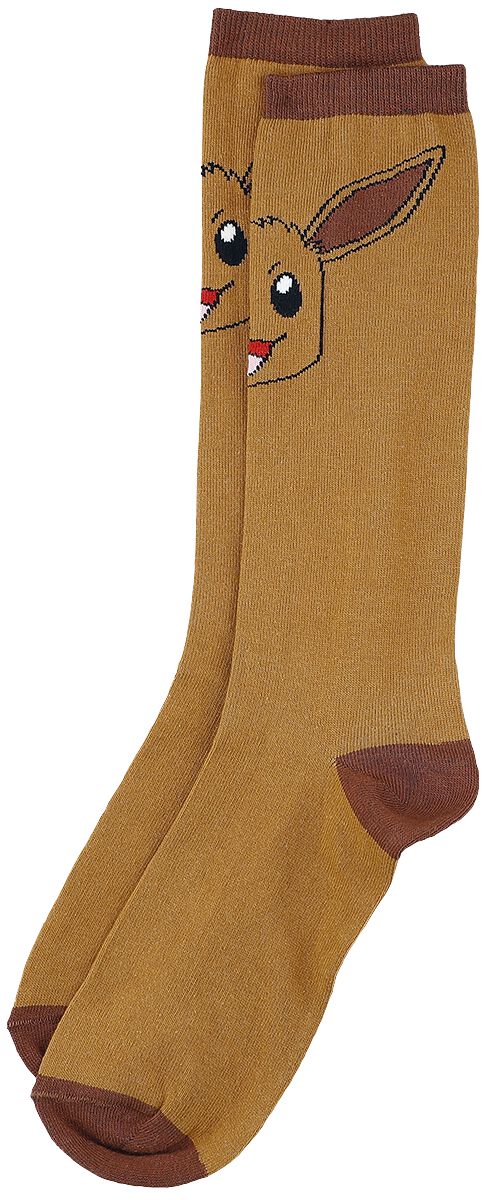 Pokémon Eevee Knee Socks brown
