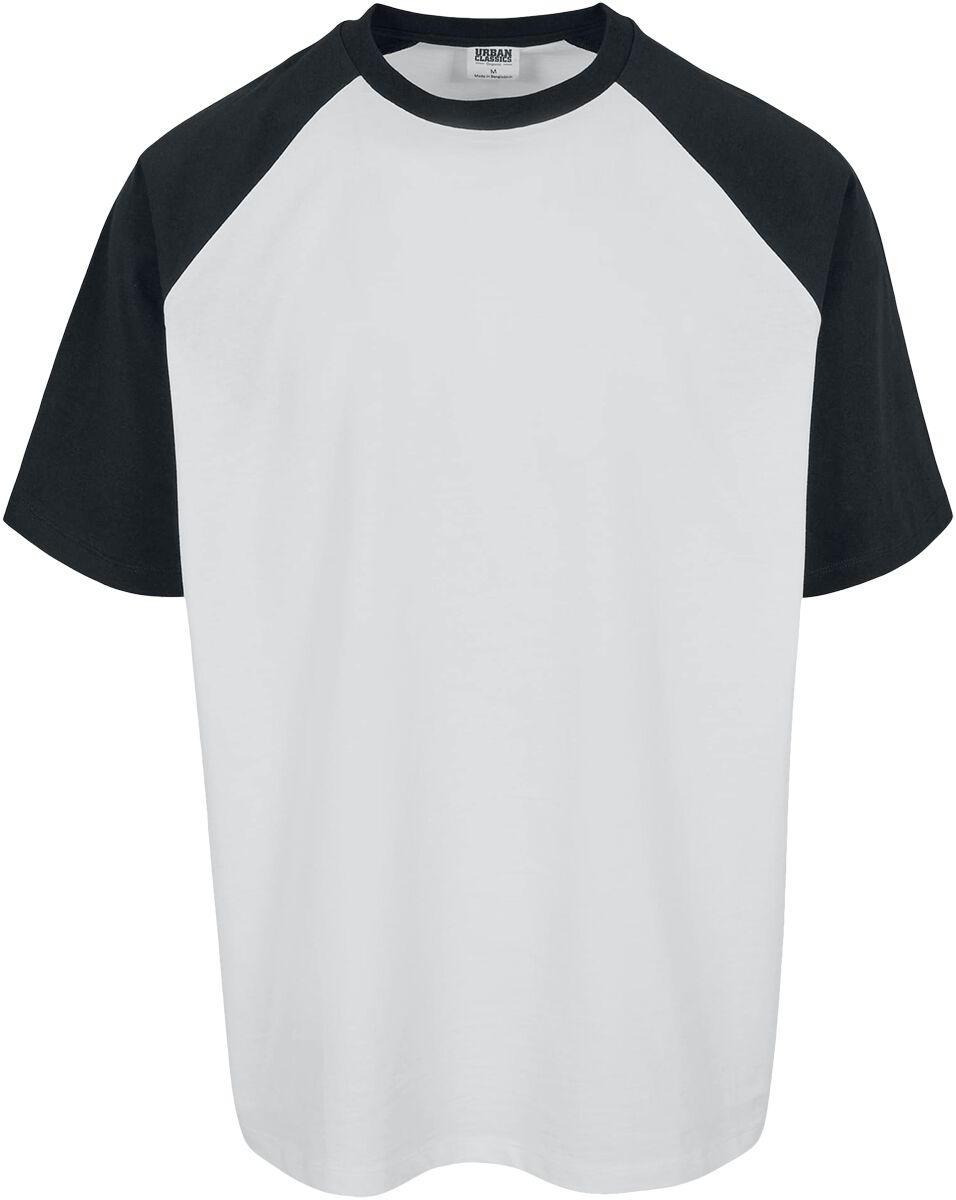 T-Shirt Manches courtes de Urban Classics - Organic Oversized Raglan Tee - S à XXL - pour Homme - no