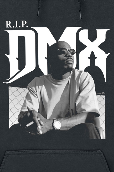 DMX Kapuzenjacke - RIP Fence - M bis XL - für Männer - Größe M - schwarz  - Lizenziertes Merchandise!