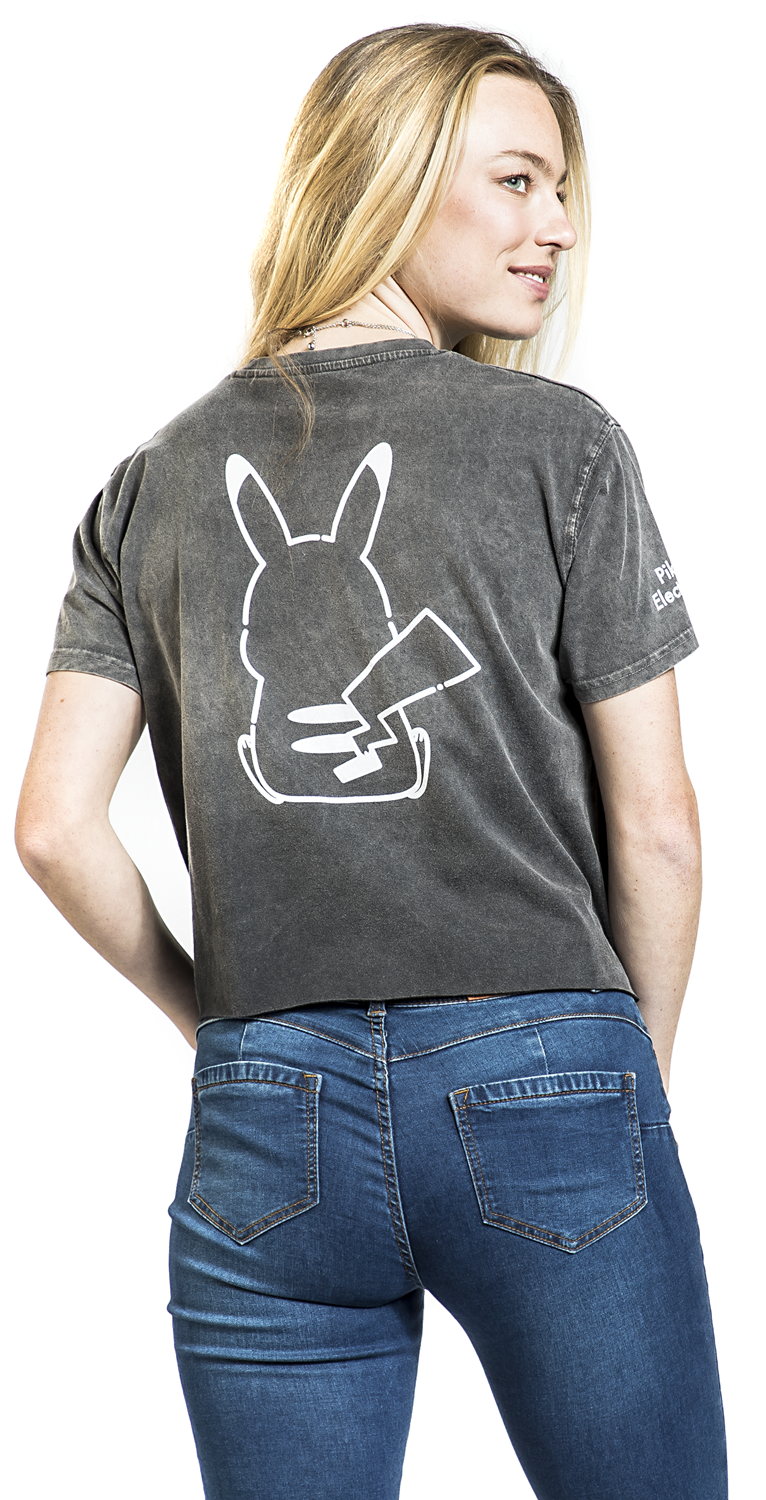 Pokémon Pikachu T-Shirt grau