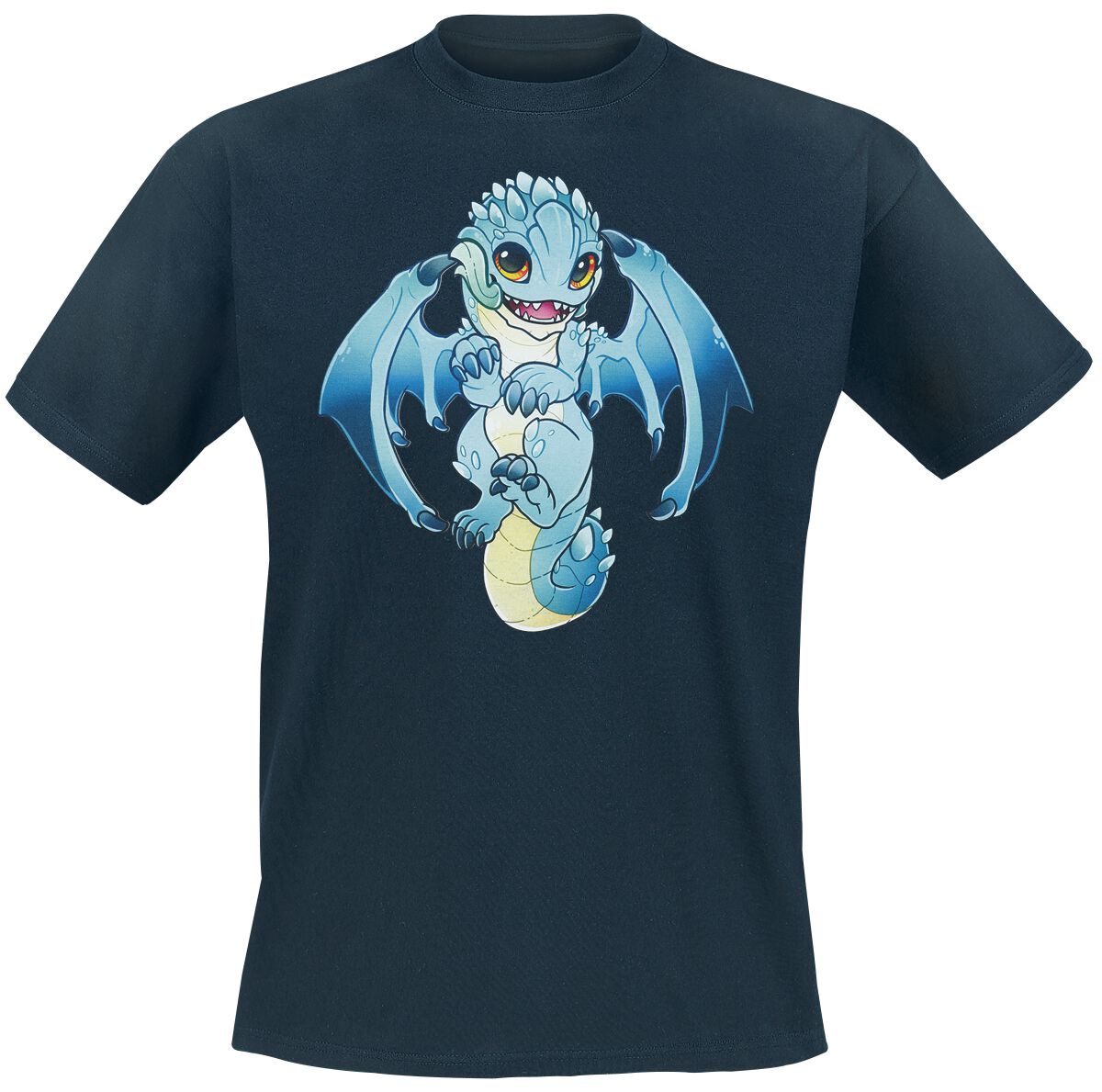 Guild Wars - Gaming T-Shirt - Baby Aurene by RinTheYordle - S bis XL - für Männer - Größe M - dunkelblau  - EMP exklusives Merchandise!