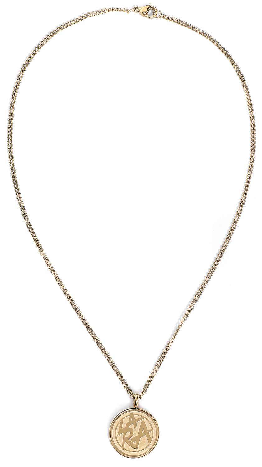 Lara Loft Lara Logo Halskette goldfarben - 30.02% Rabatt