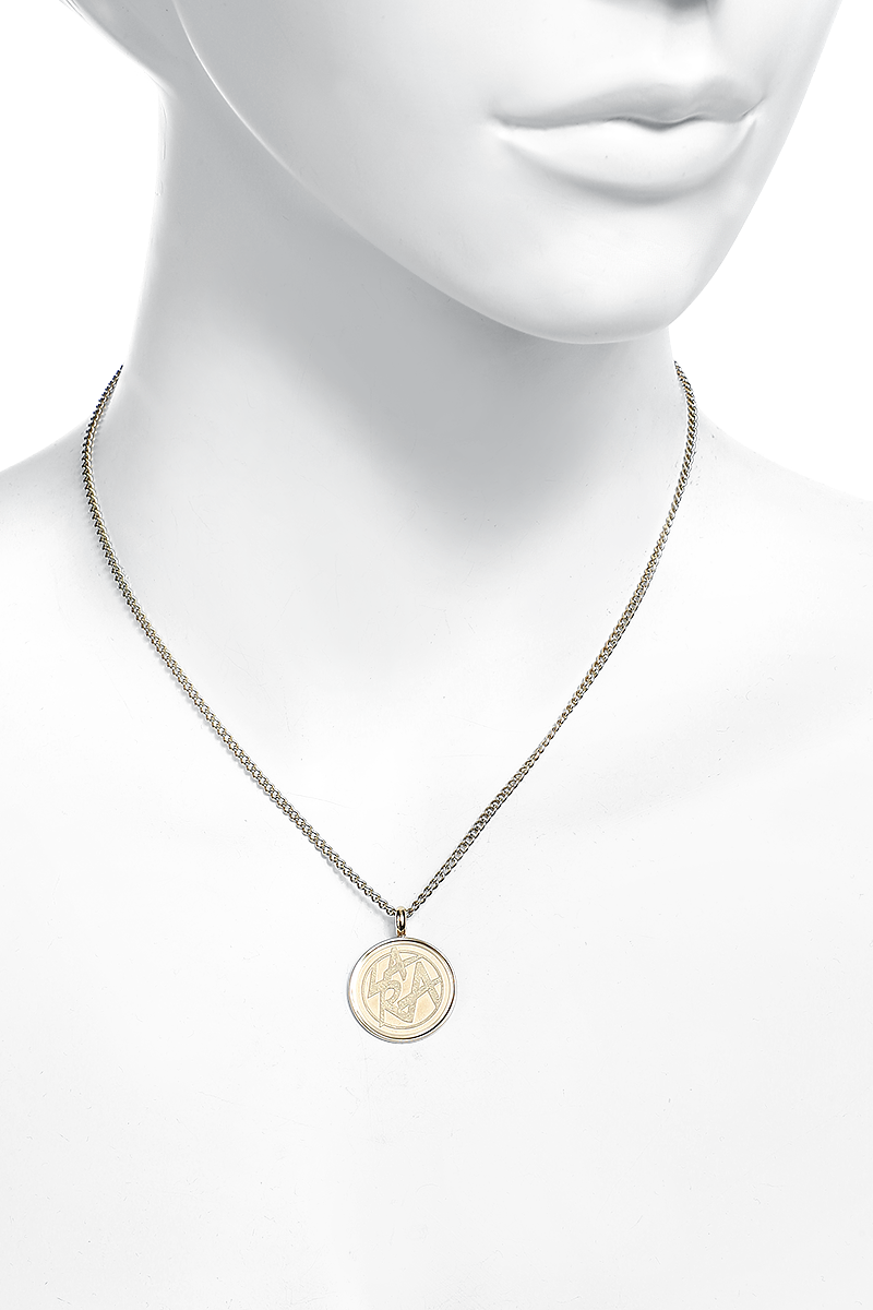 Lara Loft Lara Logo Halskette goldfarben - 30.02% Rabatt