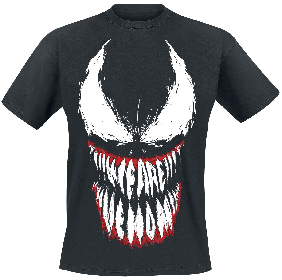 Venom (Marvel) Guilty As Charged T-Shirt black