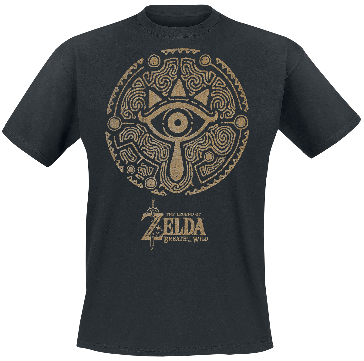 The Legend Of Zelda - Emblem - T-Shirt - schwarz