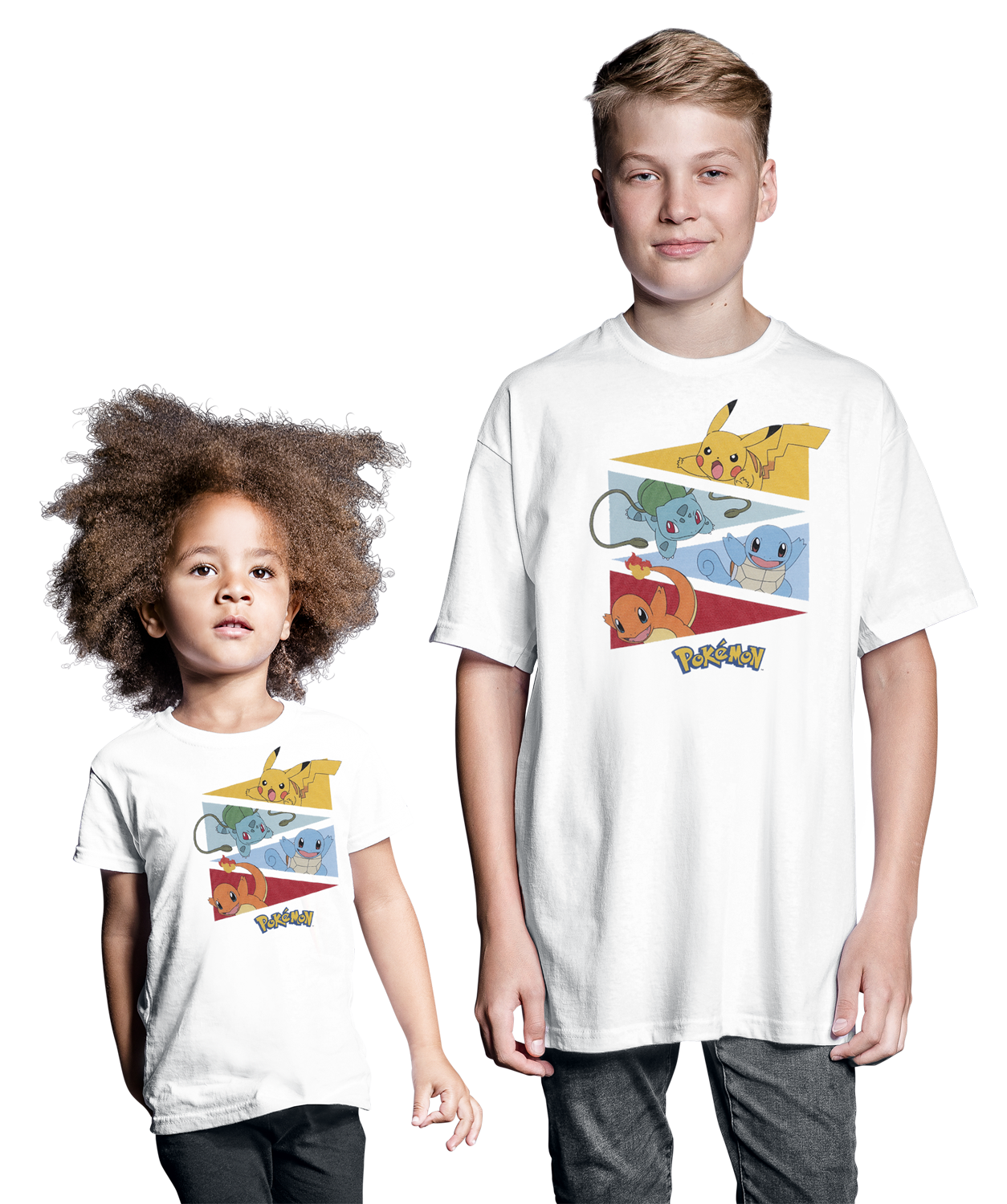 Pokémon Kids - Starters T-Shirt weiß - 20.01% Rabatt