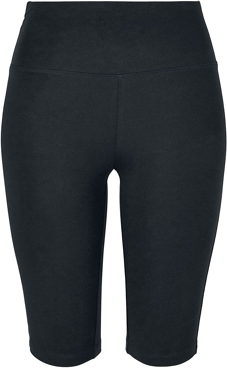 Image of Shorts di Urban Classics - Ladies Organic Stretch Jersey Cycle Shorts - XS a 4XL - Donna - nero