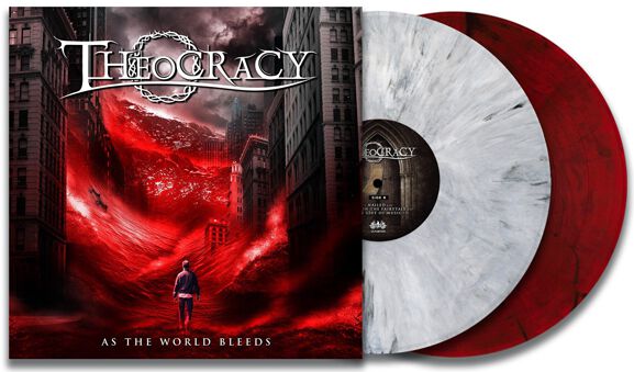 Image of Theocracy As the world bleeds 2-LP farbig