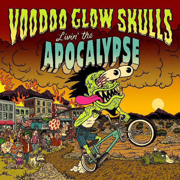 Voodoo Glow Skulls Livin' the apocalypse CD multicolor