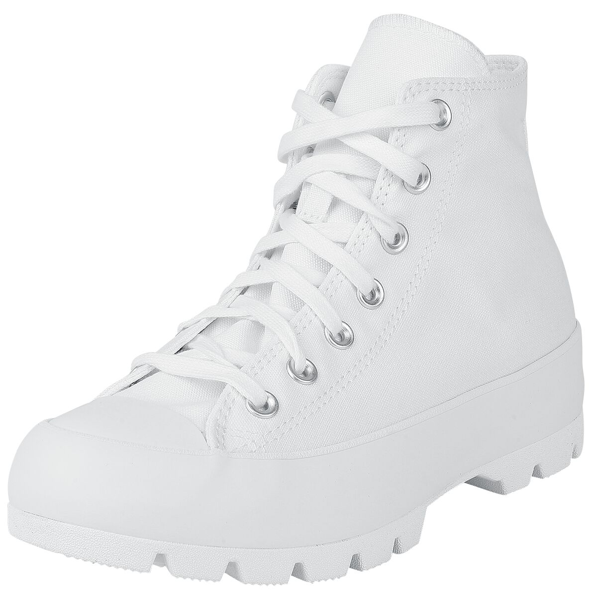 Converse Chuck Taylor All Star Lugged Canvas Sneakers High white