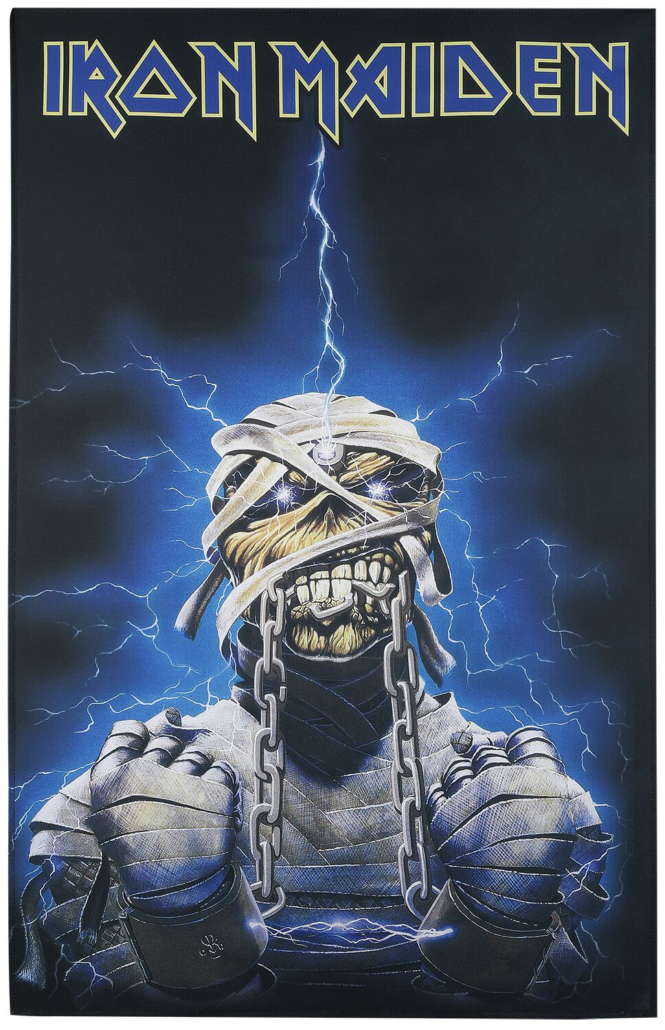 Levně Iron Maiden Powerslave Eddie Textilní plakát vícebarevný