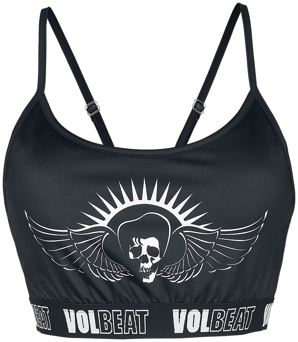 Volbeat EMP Signature Collection Bustier black white