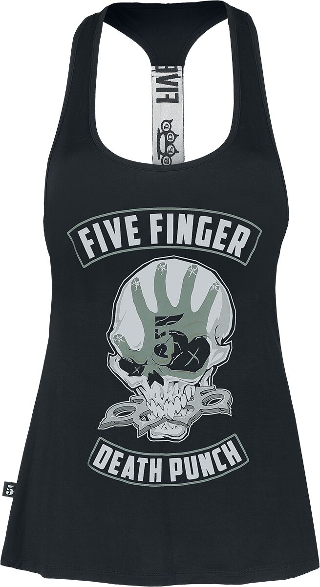 Five Finger Death Punch EMP Signature Collection Top black grey