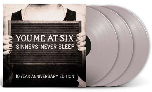You Me At Six Sinners never sleep LP coloured