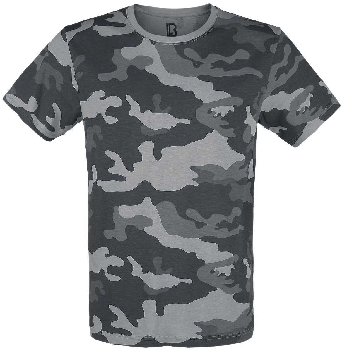 Brandit T-Shirt - Premium T-Shirt - S bis 5XL - für Männer - Größe L - graucamo