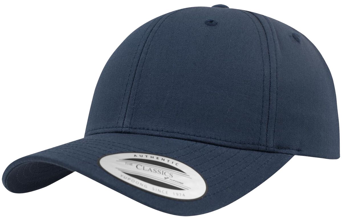 Flexfit Curved Classic Snapback Cap navy