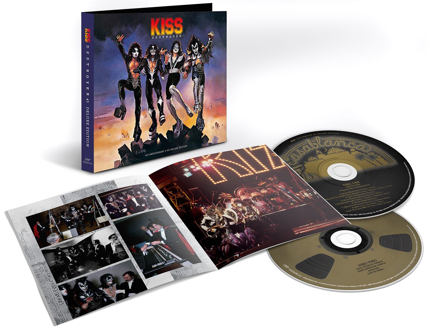 Image of Kiss Destroyer 2-CD Standard