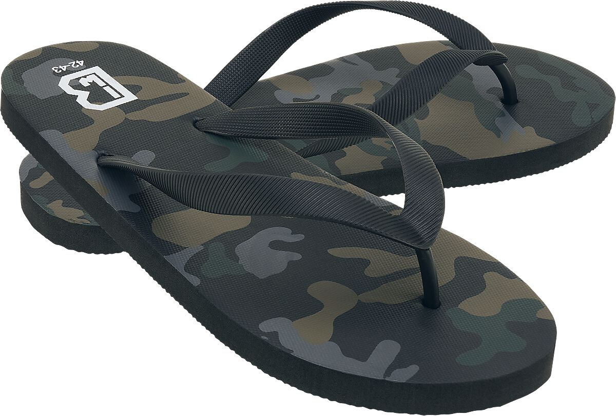 Levně Brandit Plážové boty Žabky - plážová obuv tmavě maskáčová