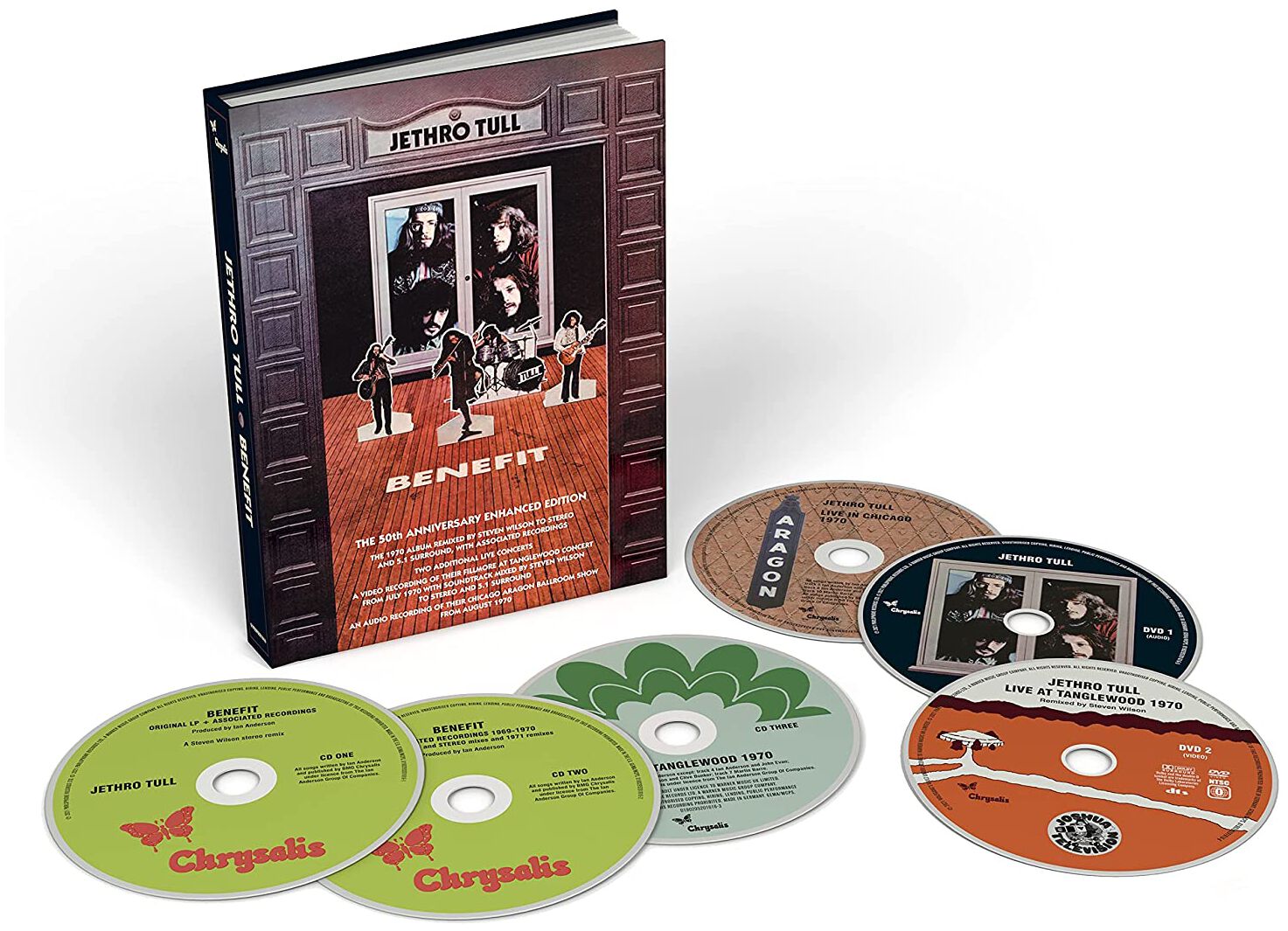 Image of Jethro Tull Benefit 4-CD & 2-DVD Standard