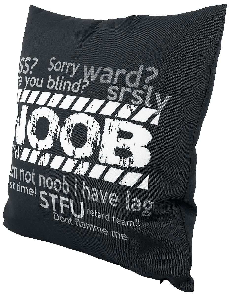 Geekinvader NOOB Kissen schwarz weiß – 60.03% Rabatt Geekinvader NOOB Kissen schwarz weiß – 60.03% Rabatt