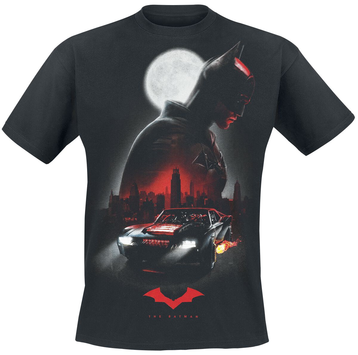 Batman The Batman - Batmobile T-Shirt black