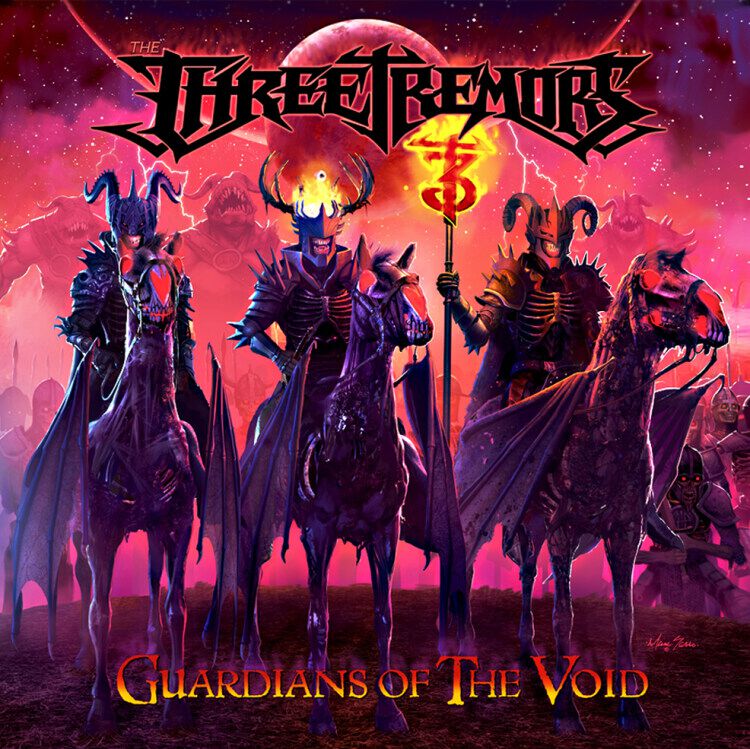 Image of The Three Tremors Guardians of the void CD Standard