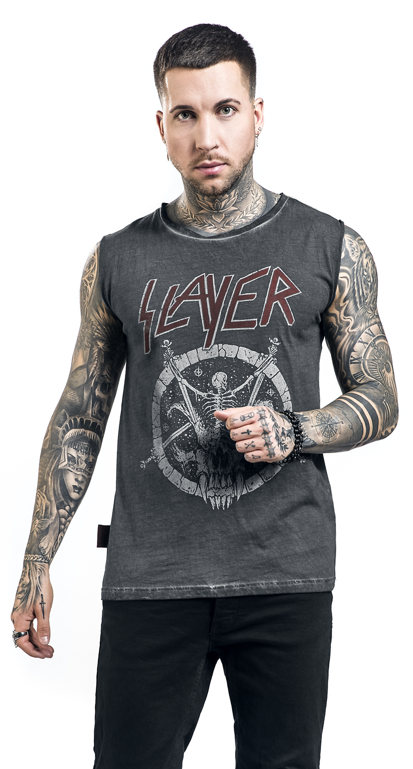 Slayer EMP Signature Collection Tank-Top grau