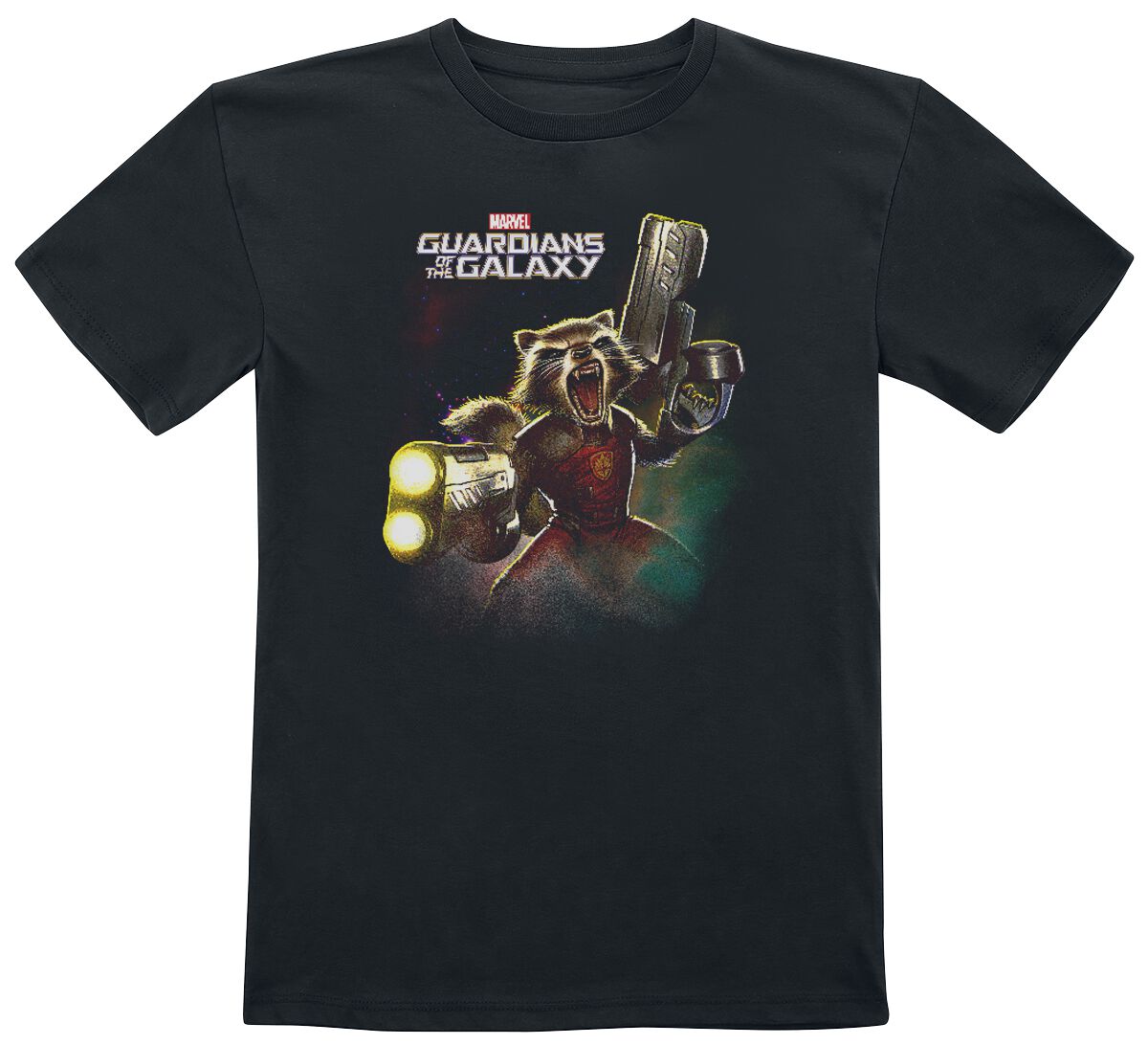Guardians Of The Galaxy Kids - Rocket T-Shirt black