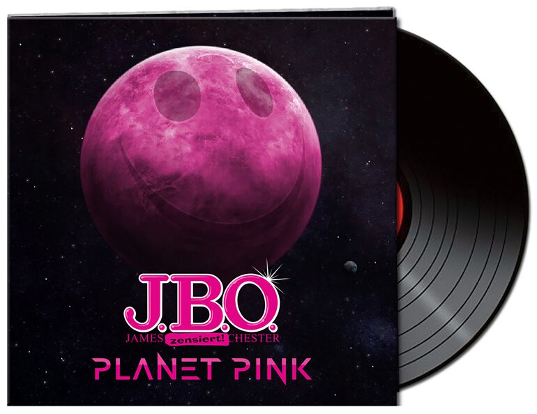 Image of J.B.O. Planet Pink LP schwarz