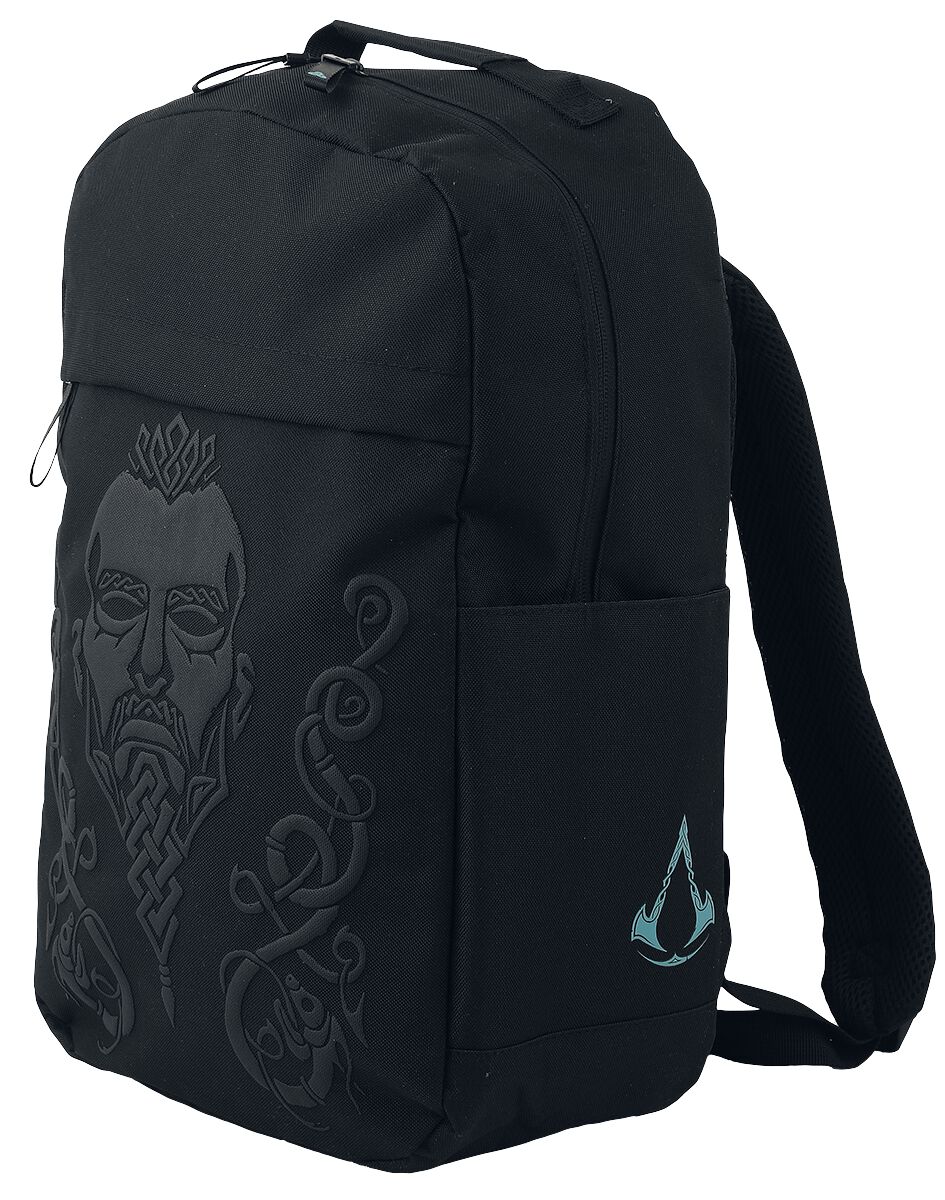 Assassin's Creed Valhalla - Black Screen Printed Backpack Backpack black