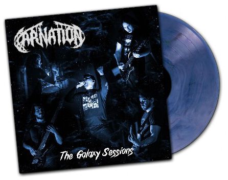 Image of Carnation The galaxy sessions LP blau