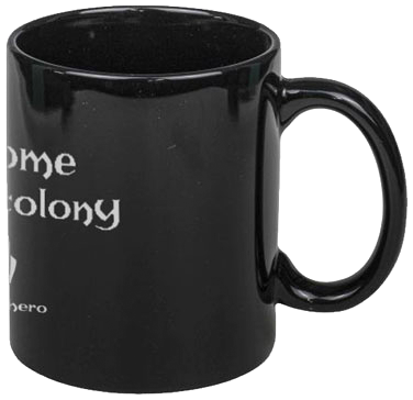 Gothic Colony Fist Tasse schwarz - 33.36% Rabatt