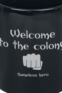Gothic Colony Fist Tasse schwarz - 33.36% Rabatt