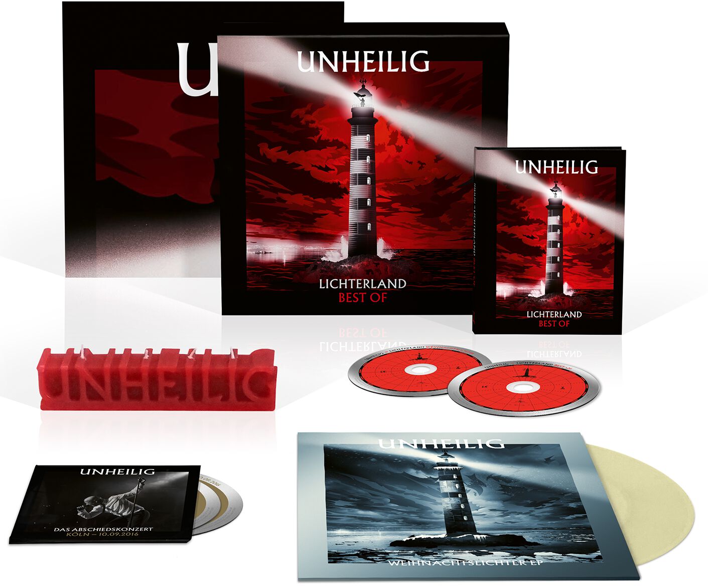 Image of Unheilig Lichterland - Best of 4-CD & LP Standard
