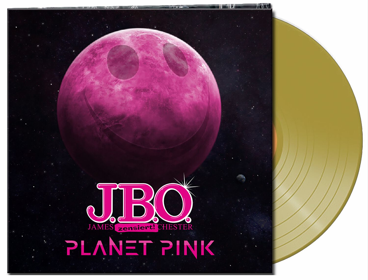 Image of J.B.O. Planet Pink LP farbig