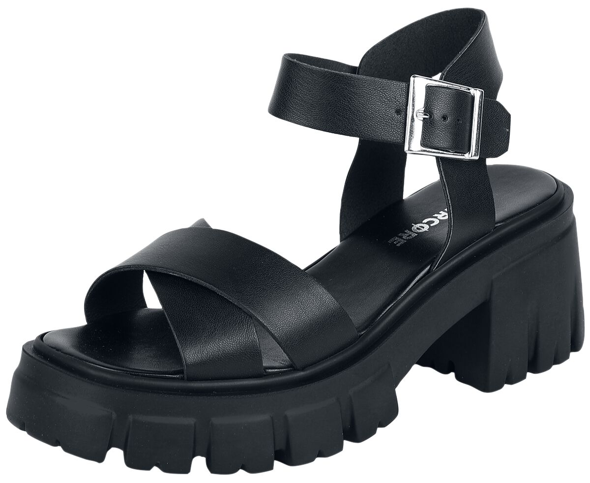Levně Altercore Sophia sandály černá