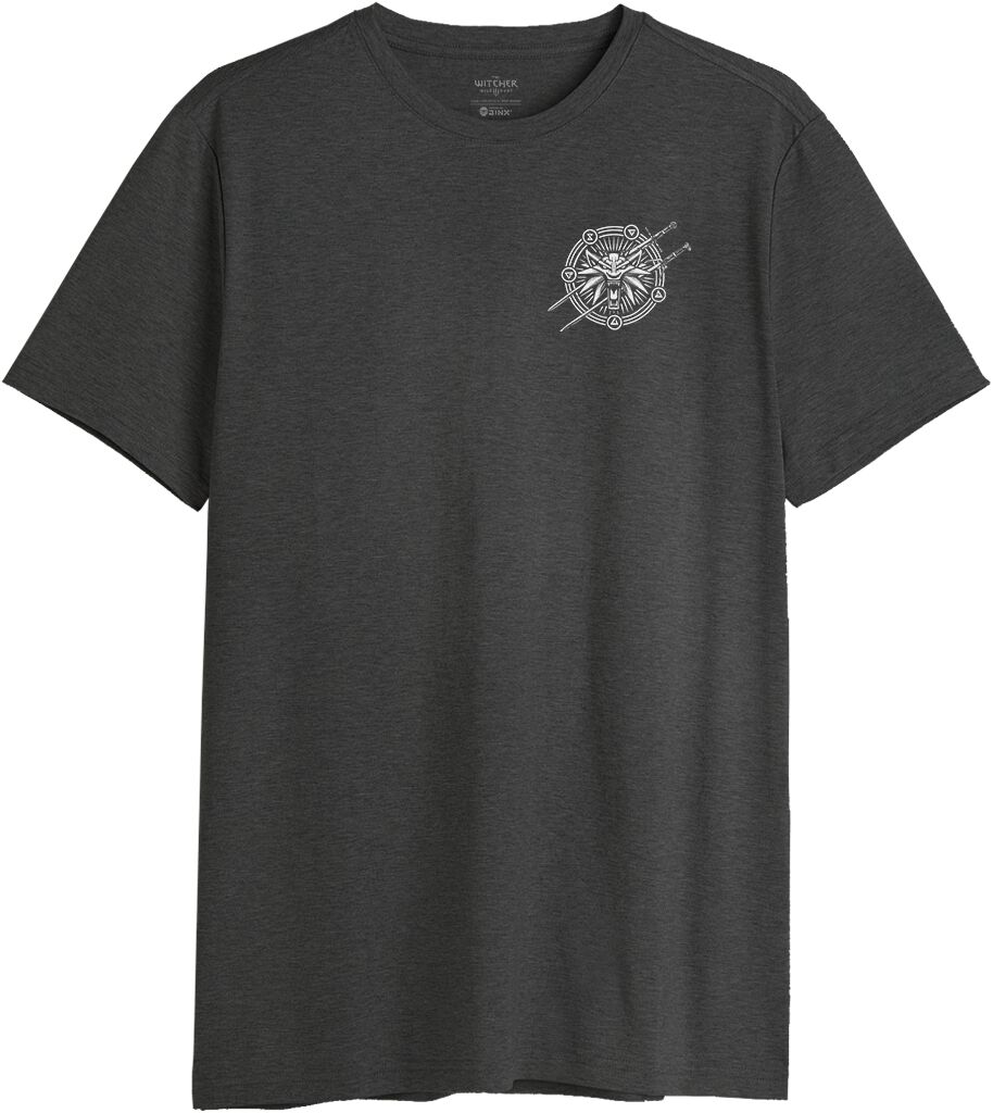 The Witcher Wild Hunt – Supernatural T-Shirt charcoal grau The Witcher Wild Hunt – Supernatural T-Shirt charcoal grau