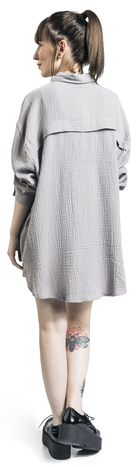 Sublevel Ladies Long-Blouse Bluse taupe