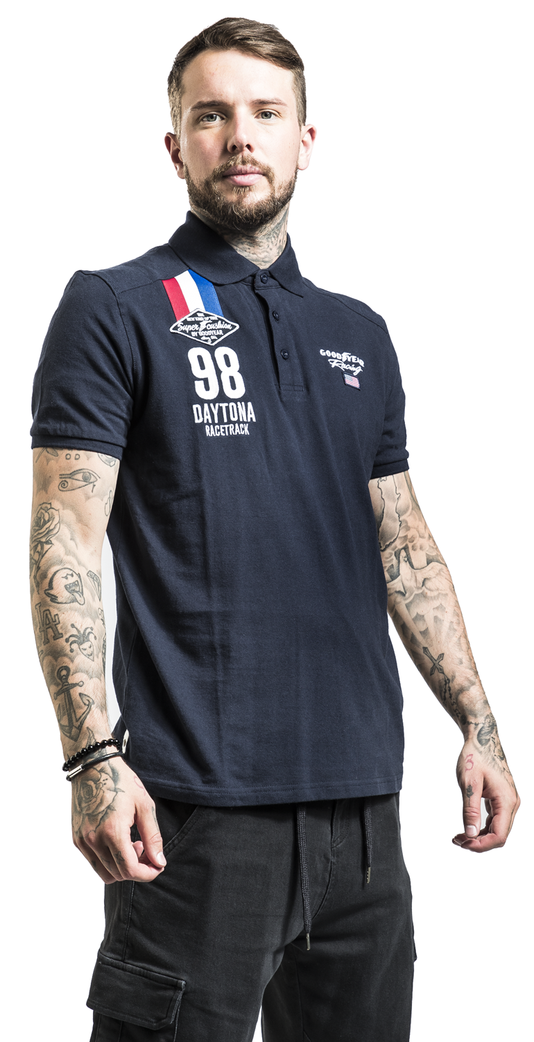 GoodYear Men Poloshirt Poloshirt navy