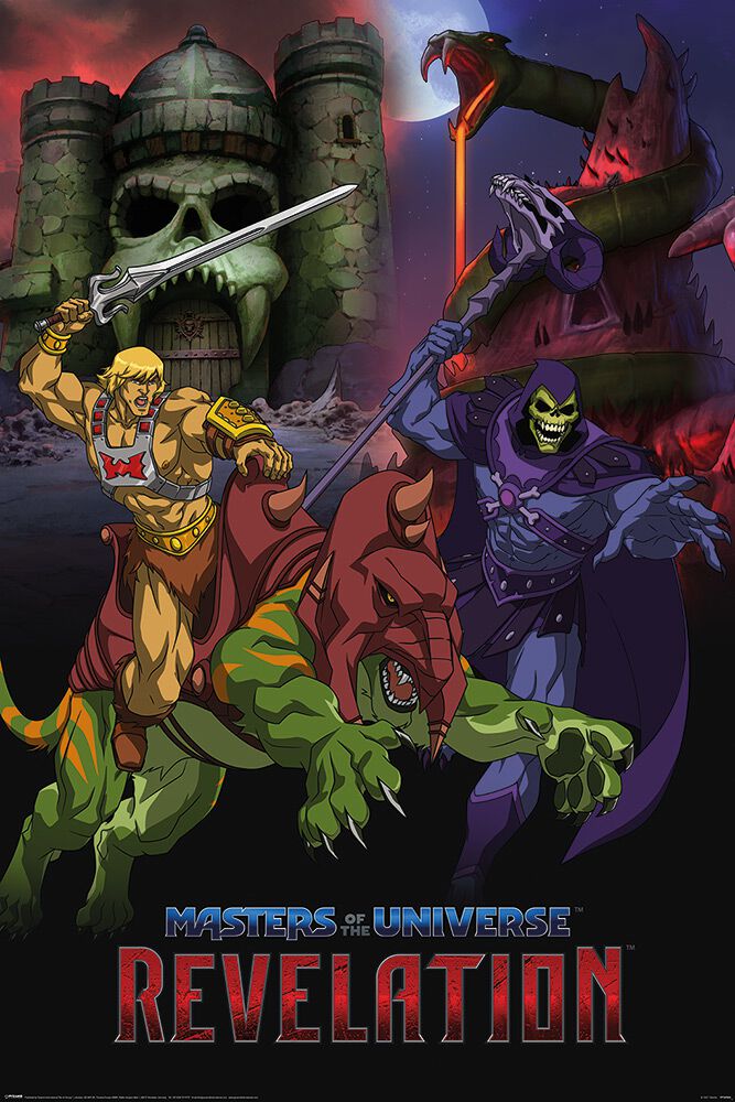 Masters Of The Universe Revelation - Good vs. Evil Poster multicolour