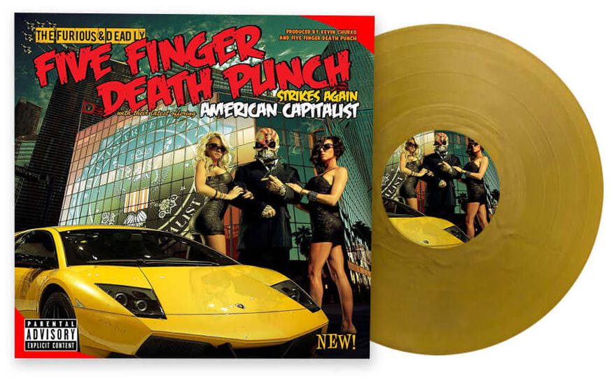 Five Finger Death Punch  LP coloured
