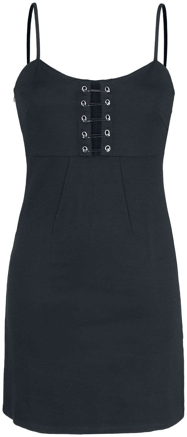 Black Premium by EMP Kleid mit Safty Pins Short dress black