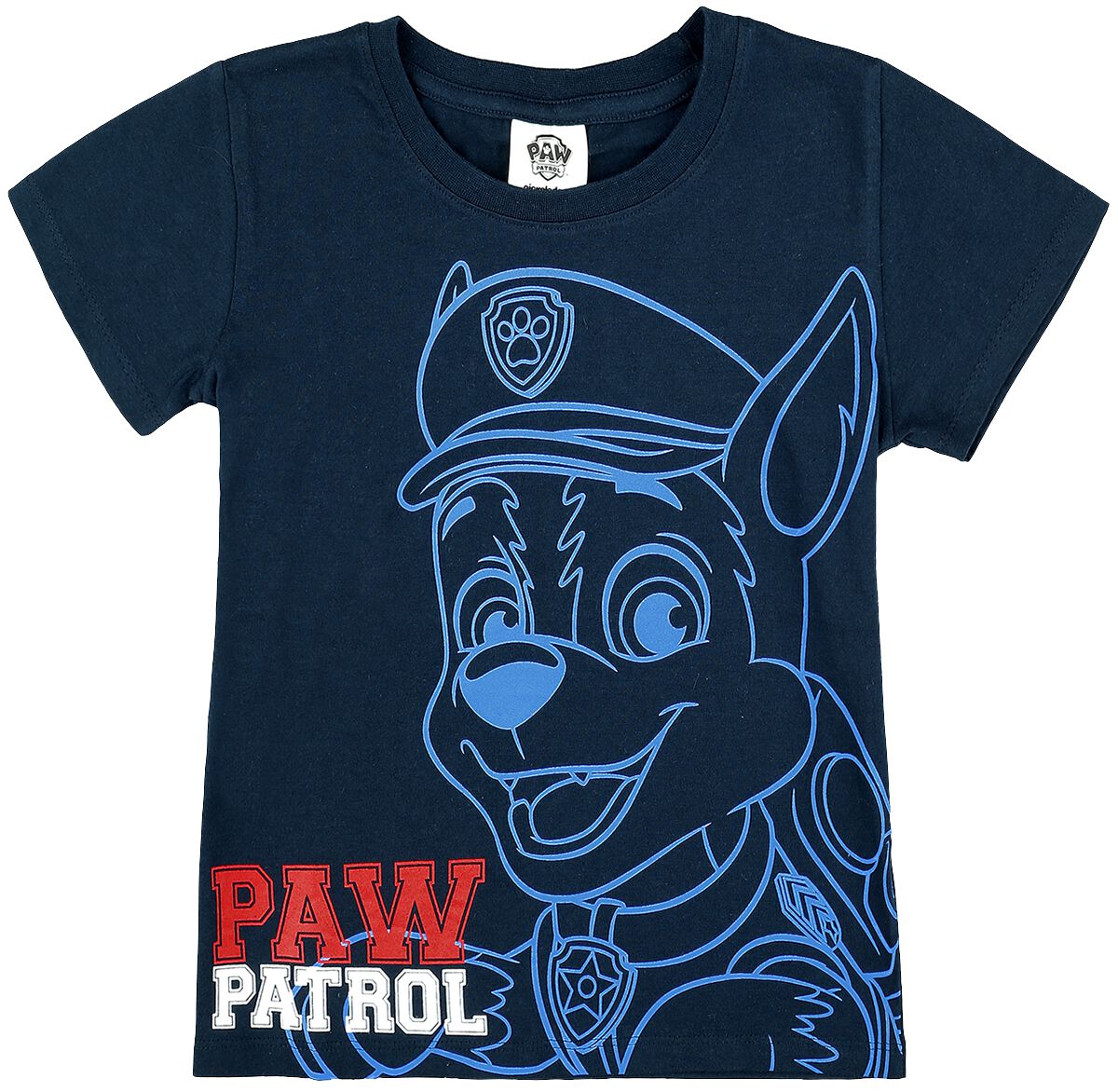 Paw Patrol Kids - Chase T-Shirt blue