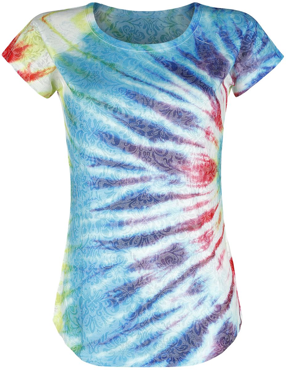 Innocent T-Shirt - Burnout It`s A Vibe Top - S bis 4XL - für Damen - Größe S - multicolor